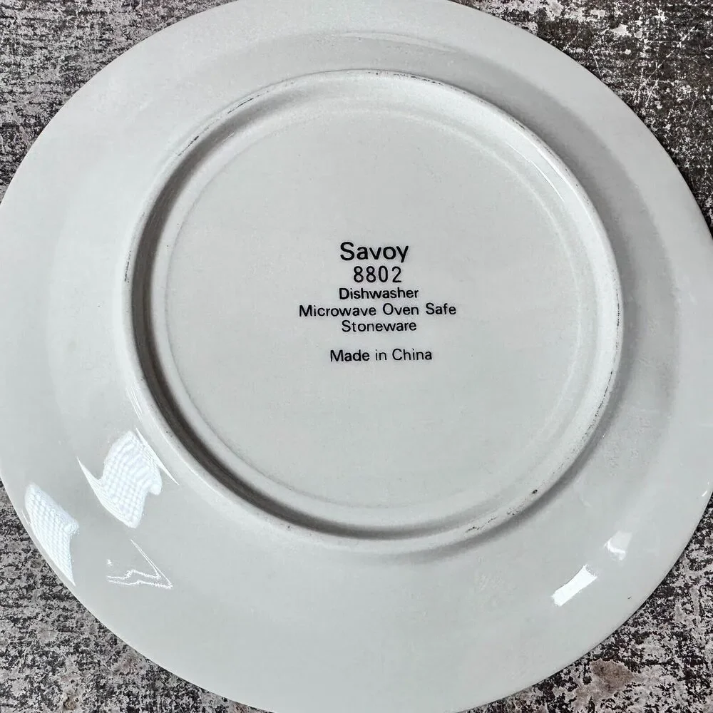 Vintage Savoy‎ Pattern #8802 by Sango 7-5/8